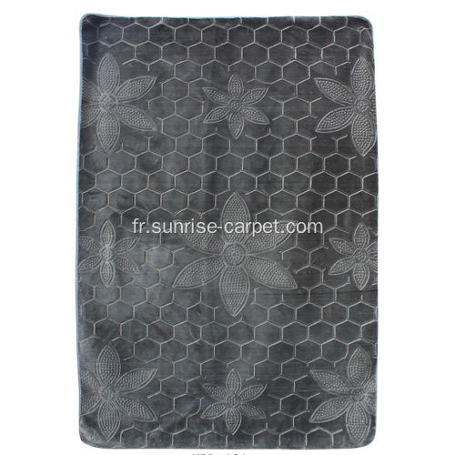 Polyester gaufrage avec tapis Design